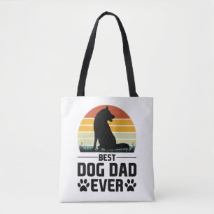 Best Dog Dad Ever T-Shirt 3 Tote Bag
