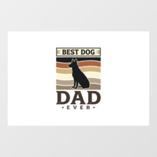 Best Dog Dad Ever Vintage Dog Lover Design_1