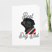 Best dog dad parents grandparents photo pet gray n