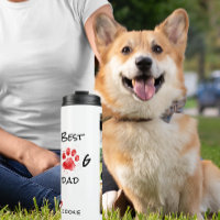 Best Dog Dad | Photo Collage | Custom Name