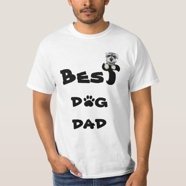 Best Dog Dad T-Shirt (Front)