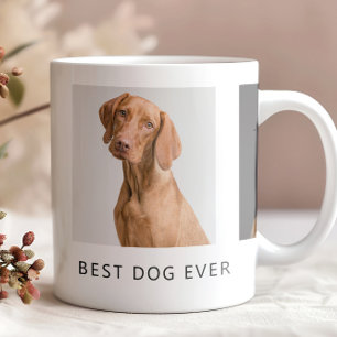 Best Dog Ever Personalised Photo Mug