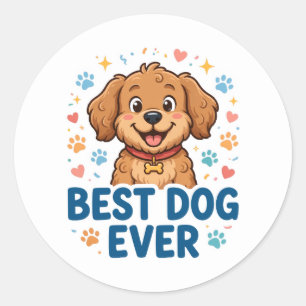 Best Dog Ever Sticker