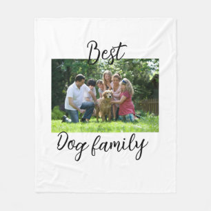 Best dog family mum dad pet animal friend holidayg fleece blanket