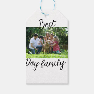 Best dog family mum dad pet animal friend holidayg gift tags