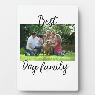 Best dog family mum dad pet animal friend holidayg plaque