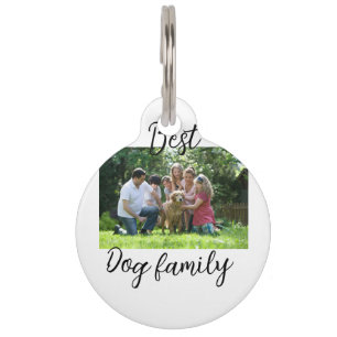 Best dog family mum dad pet animal friend holidayg tag