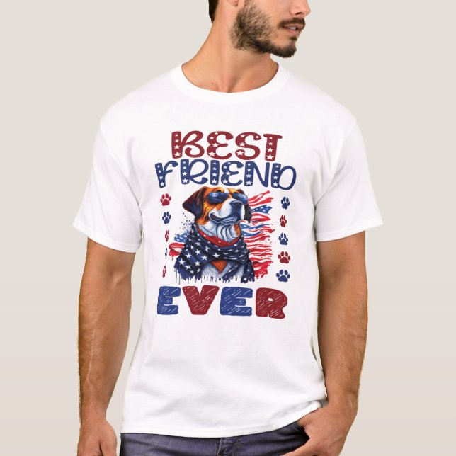 Best Dog Friend 2024 T-Shirt (Front)