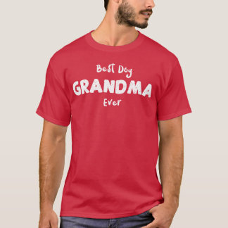 Best Dog Grandma Ever Dogs retro T-Shirt