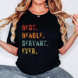 Best Dog Mom Ever Beagle Servant Womens T-Shirt