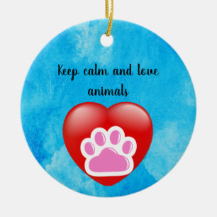 Best Dog Mom Ever Ceramic Tree Decoration