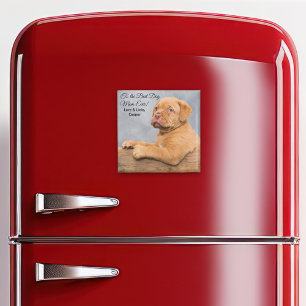 Best Dog Mom Ever Customizable Photo Magnet