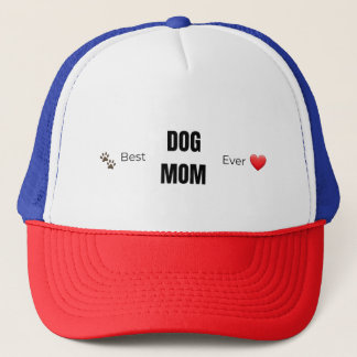 Best Dog Mom Ever Hat – Pawsome Studio
