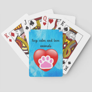 Best Dog Mom Ever Playing Cards