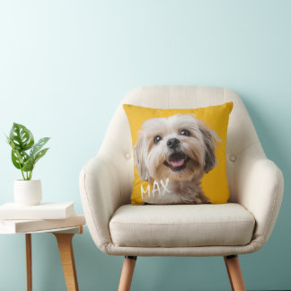  Best Dog Mom Photo Cushion