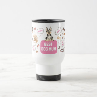 Best Dog Mom Travel Mug