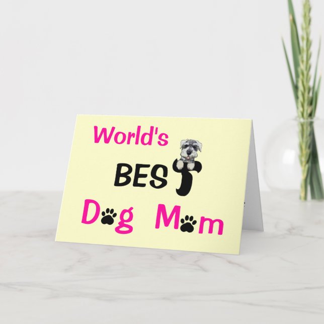 Best Dog Mum Card (Front)