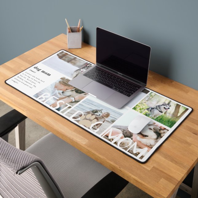 Best Dog Mum Definition | Five Photo Desk Mat (Office 2)