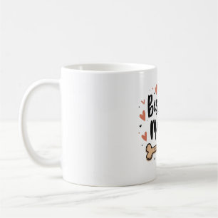 Best Dog Mum Ever – 11 oz Mug with Dog Bone