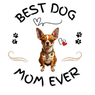 Best Dog Mum Ever - Adorable Pug Dog Mug