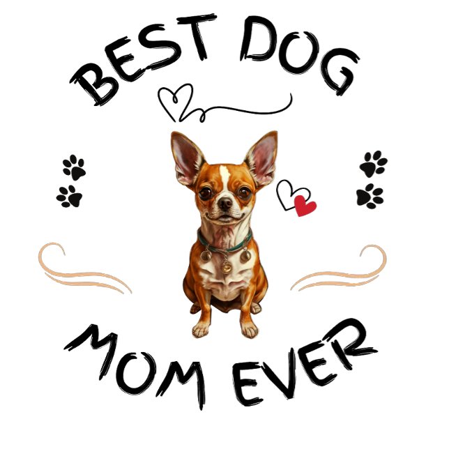 Best Dog Mum Ever - Adorable Pug Dog Mug (Creator Uploaded)