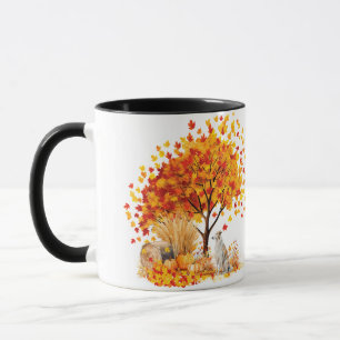 Best Dog Mum Ever Autumn, Borzoi Mug
