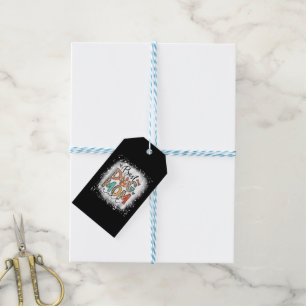 Best Dog Mum Ever Bleached Mother's Day Dog Mummy Gift Tags