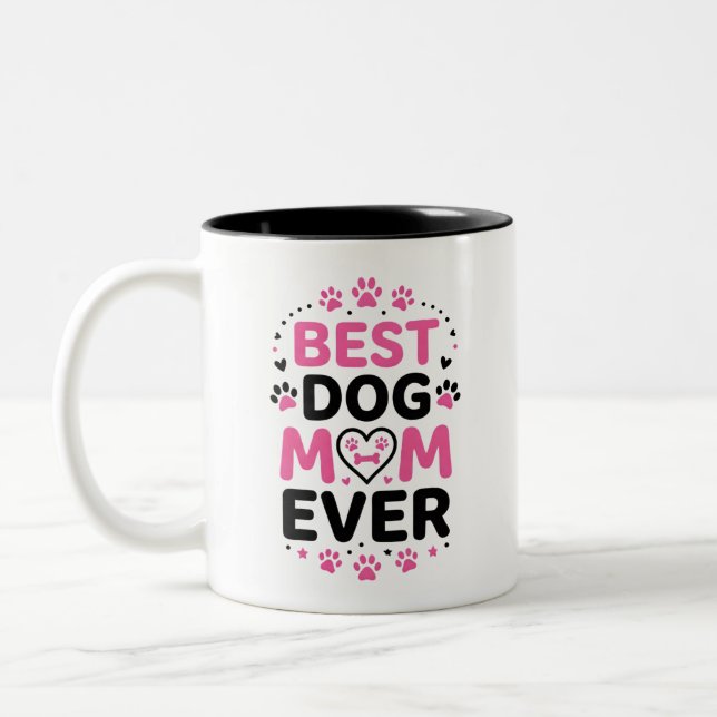 Best Dog Mum Ever Coffee Mug (Left)