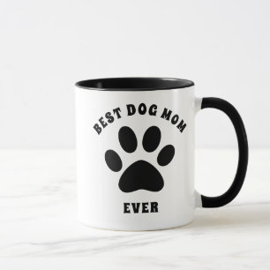 Best Dog Mum Ever Custom Text Personalised Mug