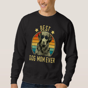 Best Dog Mum Ever Flat Coated Retriever Mother's D Sweatshirt