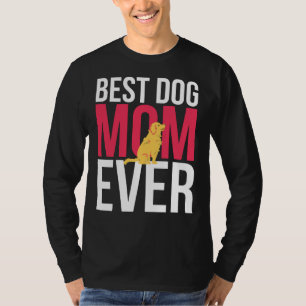 Best Dog Mum Ever Golden Retriever Mum T-Shirt
