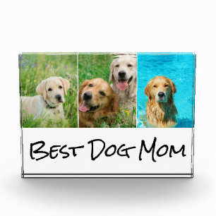 Best Dog Mum Photo Block