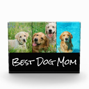 Best Dog Mum Photo Block