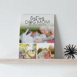 Best Dog Mum Photo Collage Plaque<br><div class="desc">Are you a proud pup parent? Show off your favourite furry friend in the most stylish way with the Best Dog Mum Photo Collage plaque! This one-of-a-kind homage to your beloved pup is sure to be the perfect addition to any wall or desk. Perfect for any occasion, it’s the perfect...</div>