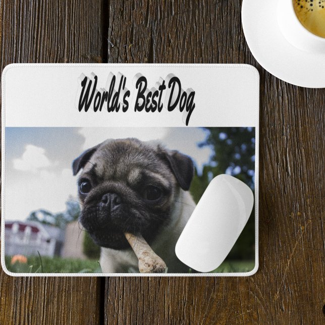 Best Dog Photo  Mouse Pad (Creator Uploaded)