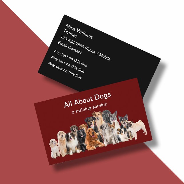 Best Dog Trainer New Business Cards (Creator Uploaded)