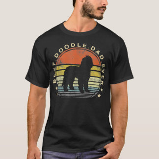 Best Doodle Dad Dog Lover Owner Labradoodle T-Shirt