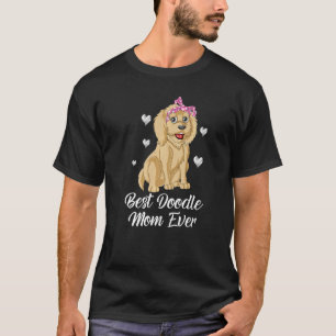 Best Doodle Mom Ever Goldendoodle For Mom Premium T-Shirt