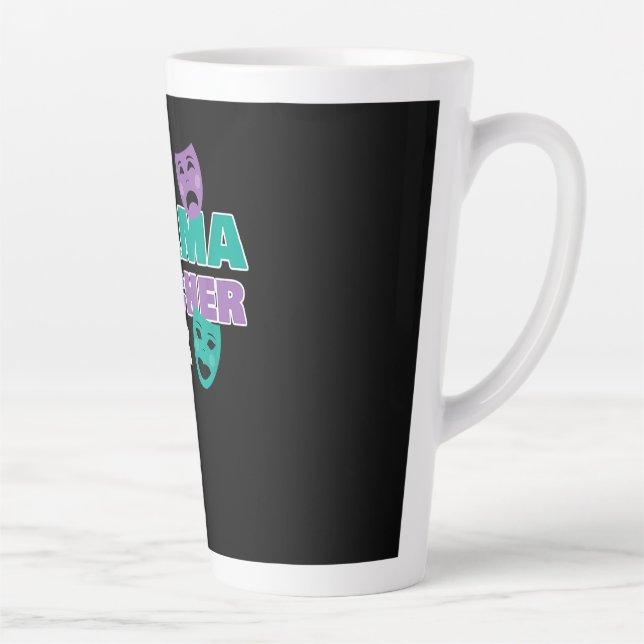 Best Drama Teacher Ever Acter Acting Coach Latte Mug (Right)
