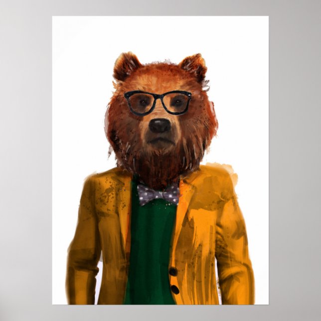 Best Dressed Bear Poster (Front)