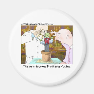 Best-Dressed Cactus Funny Gifts & Collectibles Magnet