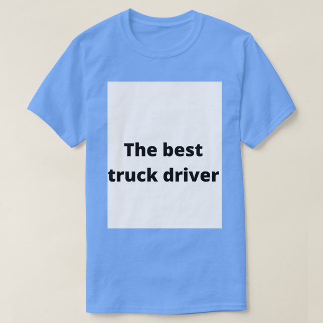 Best driver T-Shirt (Design Front)