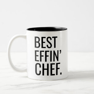Best Effin' Chef Two-Tone Coffee Mug