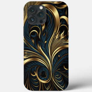 Best Elegant Black and Gold Phone Cases