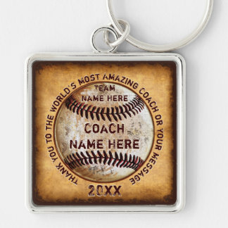 Best End of the Baseball Season Gifts to Coaches Key Ring