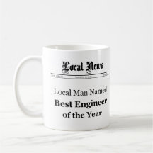 Best Engineer of The Year Mug - For Him