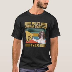 Best English Springer Spaniel Dad Ever Fathers Day T-Shirt