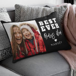 Best Ever Bonus Mum | Photo Lumbar Cushion<br><div class="desc">Celebrate Mother's Day with a stylish twist! This modern photo scatter cushion is the ultimate gift for your stepmom, bonus mum, or like a mum to your child. The pillow boasts the heartfelt message 'BEST EVER BONUS MOM' and can be personalised with your favourite family photo and personalised with your...</div>