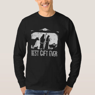 Best Ever Christmas Cool Jesus Nativity Scene Chri T-Shirt