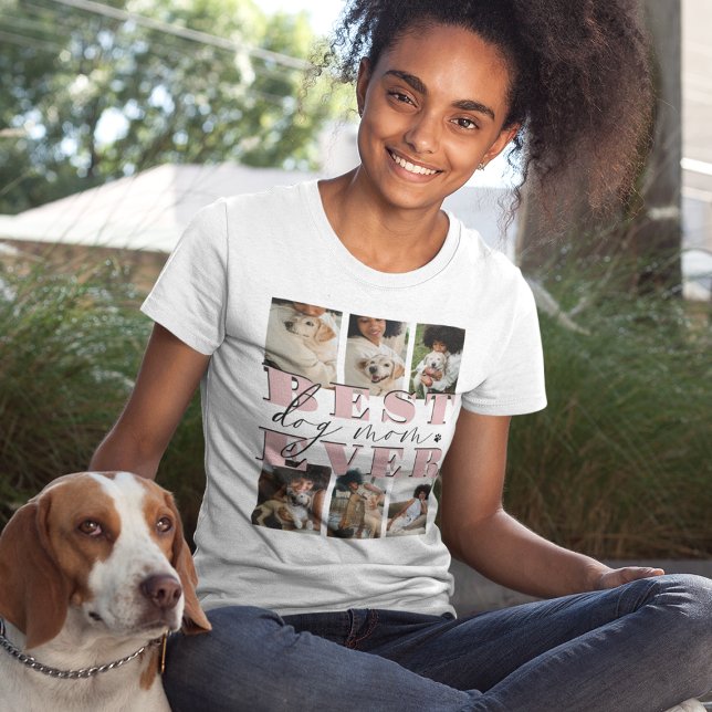 Best Ever Dog | 6 Photo Collage T-Shirt (Creator Uploaded)